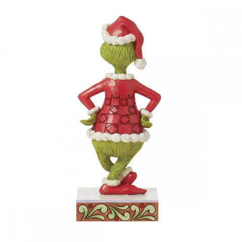 Enesco Grinch con mani sui fianchi "Jim Shore" 6x7xH17 cm