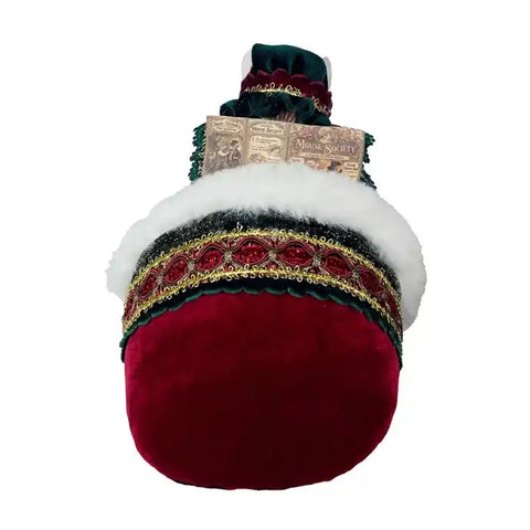 GOODWILL Mr and Mrs Fromage decoro di natale "Katherine's Collection" 31x15x12 cm 2 varianti(1 unità)