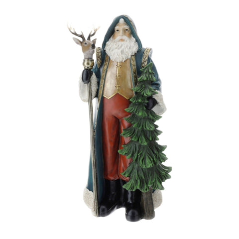 Figurine Hervit Père Noël en résine H50 cm