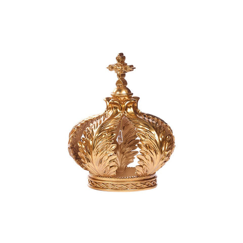 GOODWILL Corona decorativa di Natale da tavolo dorata 80 cm 2 varianti (1 unità)