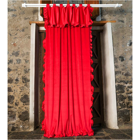 Clodette Lot de 2 rideaux velours « Violante » 150x300 cm 3 variantes (2 unités)