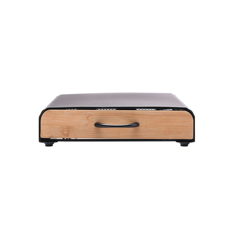 Estia Home Drawer for 60 Coffee Capsules Black "Bambo Essentials" 39x26.5xH6 cm