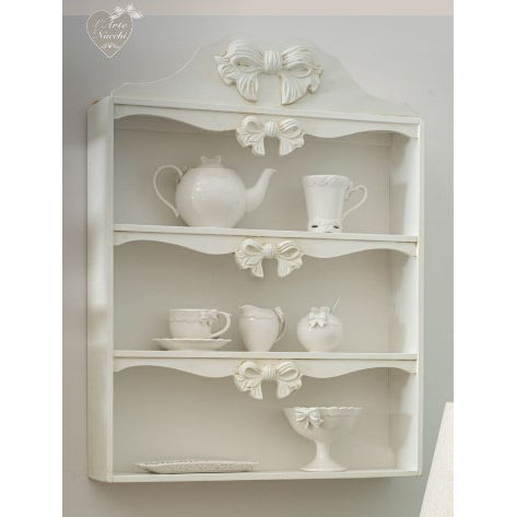 L'Arte di Nacchi Plateau de Cuisine en Bois avec Noeuds 62,5x15xH84 cm