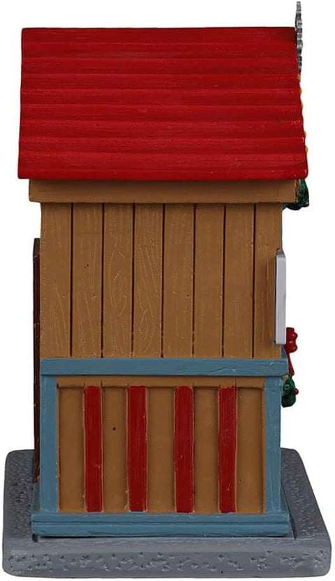 LEMAX Edificio Negozio "Crepes" in resina H10.8x11.3x7 cm