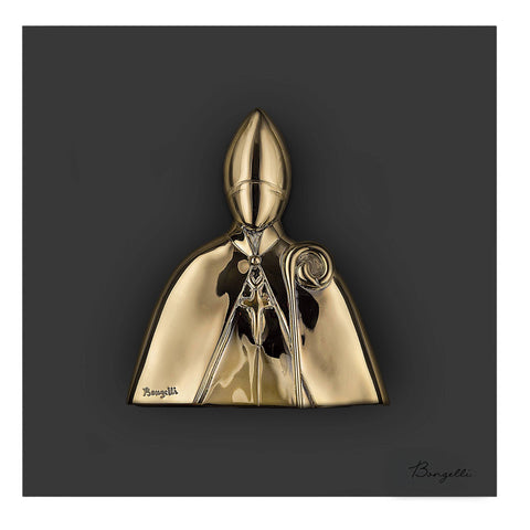 Bongelli Preziosi Quadro San Gennaro, Made in Italy 16x16 cm 4 varianti(1 unità)