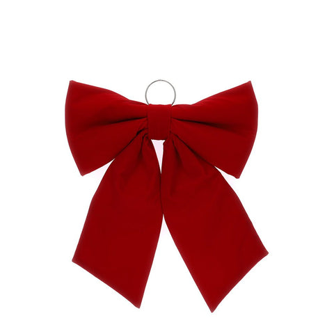 FIOCCO VELLUTO ROSSO 24X30CM IMBOTTITO