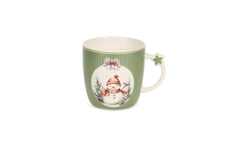 Nuvole di Stoffa Tazza natalizia in ceramica "MAGIC NOEL" 360 ml 4 varianti (1unità)