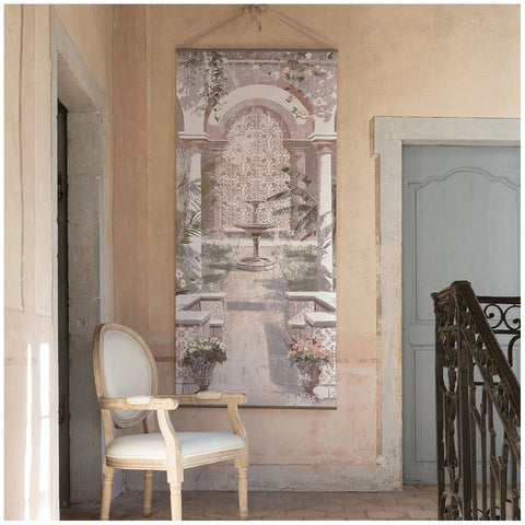 Mathilde M Tela murale decorativa in stile francese "Scalo a Sintra" 90x200 cm