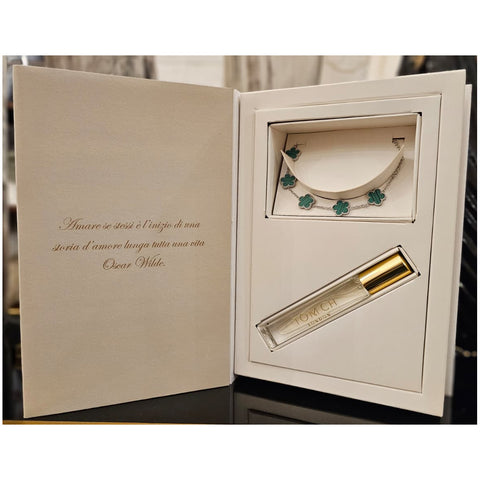 TOMCH London Box Cofanetto Profumo Kristal(10ml) + Bracciale 3 varianti(1 unità) - Angelica Home Stabia