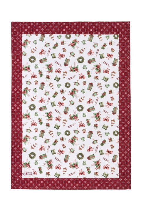 Cloth Clouds Cotton Canvas "Christmas Story" 50x70 cm 2 variants (1 unit)