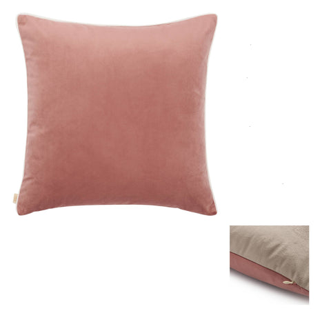 Bianco Perla Cuscino arredo double in velluto "Twilight" 45x45 cm 3 varianti(1 unità)