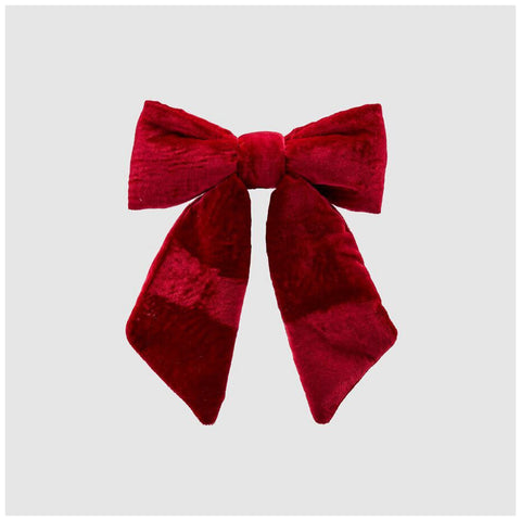 EDG Enzo De Gasperi Velvet effect bow L21xH25 cm 3 variants (1 unit)