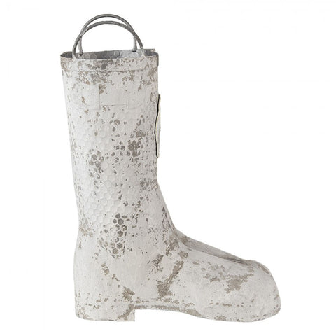Clayre & Eef Stivali porta vaso per piante metallo 18x24x31/35 cm