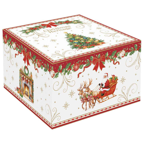Easy Life Tazza da tè di natale in porcellana "Christmas Heritage" 240 ml