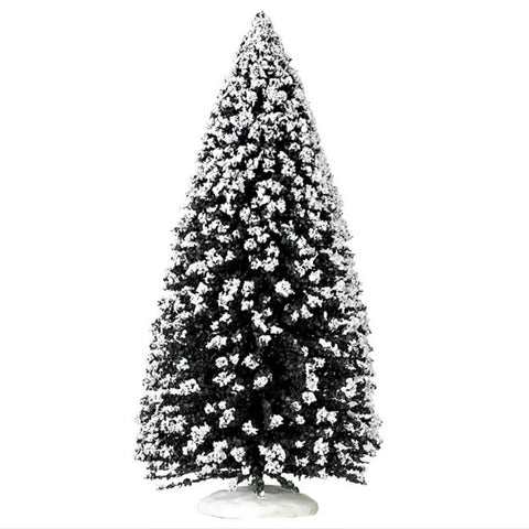 LEMAX Arbre enneigé décoratif "Evergreen Tree, Extra Large" en polyrésine H30,5 x 14,5 x 14,5 cm