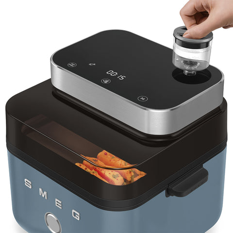 Smeg Storm Blue Matte Air Fryer 322x310x310 mm