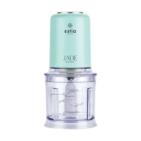 Estia Home Tritatutto in acciaio 2 velocità con contenitore in plastica "Jade" 400W 0.7LT