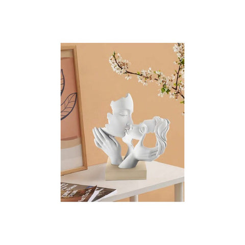 Bongelli Preziosi "Face Wedding" Figurine de couple s'embrassant 25x23 cm