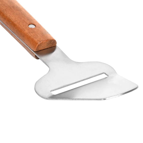 Estia Home Coupe-fromage en acier inoxydable, manche en bois "Allure" 24x7.5 cm