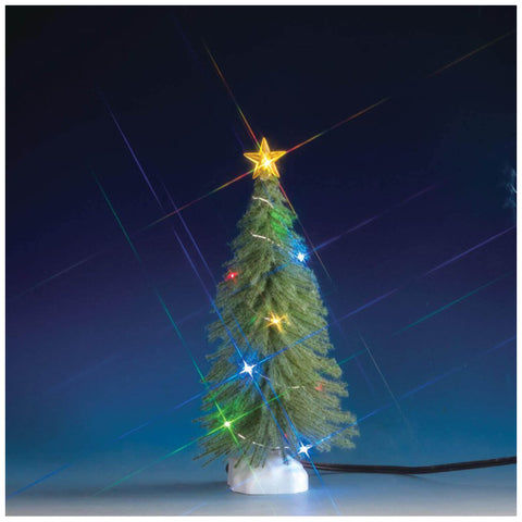 LEMAX Tree with LED lights "Multi Light Spruce, Medium" H19 x 9 x 9 cm