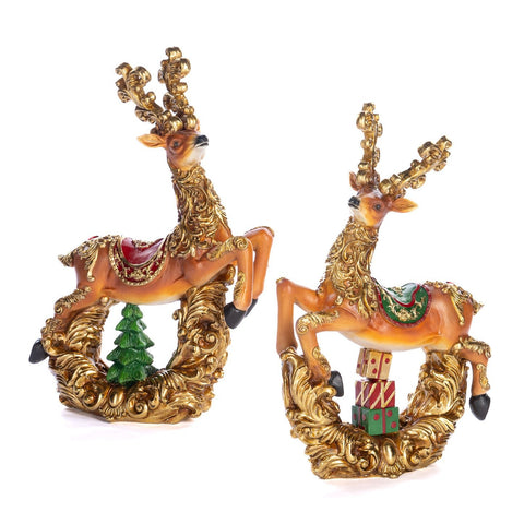 ACANTH.ROCK.DEER TT ASS/2 BRWN/GLD 34,5CM