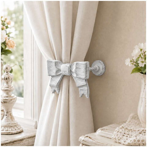 L'Atelier 17 Fermatenda da muro Shabby Chic 10 cm 4 varianti(1 unità)