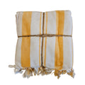 L'Atelier 17 Set 2 asciugamani in cotone con frange "Sorbetto" 11varianti (2pz) - Angelica Home Stabia