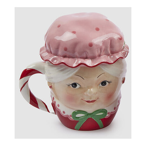 Mug Père Noël ou Mère Noël EDG Enzo De Gasperi D11xH14 cm 2 variantes (1 unité)