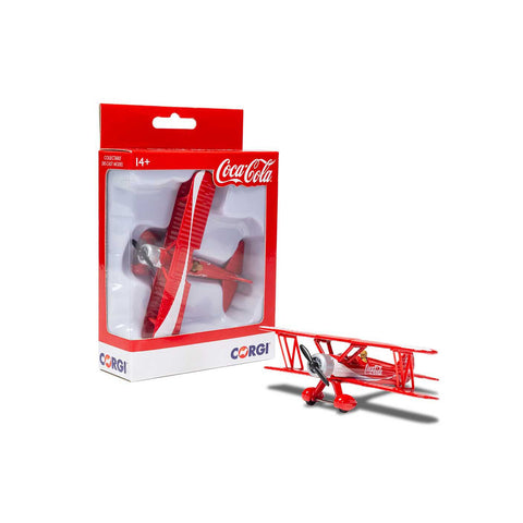 Corgi Modellino Aeroplano Coca Cola Stearman 1:43 10x15 cm - Angelica Home Stabia