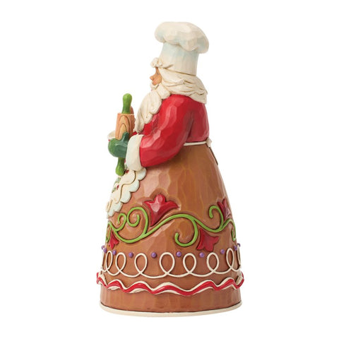 Enesco Statuina Babbo Natale Cuoco "Gingerbread Pastry" 12x11.5xH21 cm