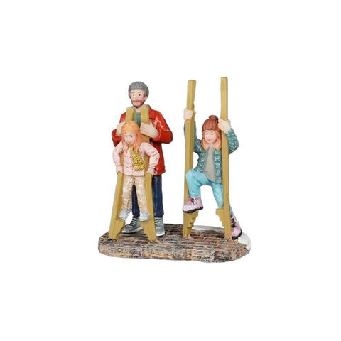 Luville Personaggio "Camminare sui trampoli" 6,5x3,8xh7 cm
