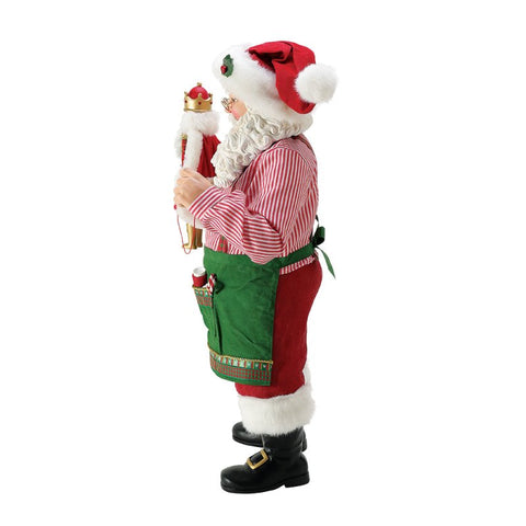 Department 56 Possible Dreams Babbo Natale "Nutcracker King" 30.5x24.5xH62.5 cm