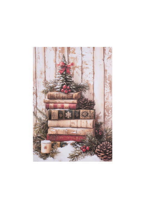 Nuvole di Stoffa Quadro canvas natalizio 35,5x51 cm 2 varianti (1 unità)