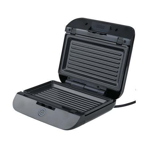 Estia Home Tostapane in acciaio inox nero 2 fette 21.4x19.8xH8.8 cm