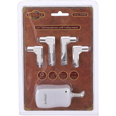 Luville Adattatore Trasformatore 3V con 4 uscite