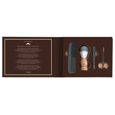 Easy life Idea Regalo Set care uomo 4 pezzi in box "Gift Novels"