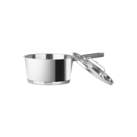Estia Home Pentola in acciaio inox + coperchio "Allegro" 36x19.5xH12 cm