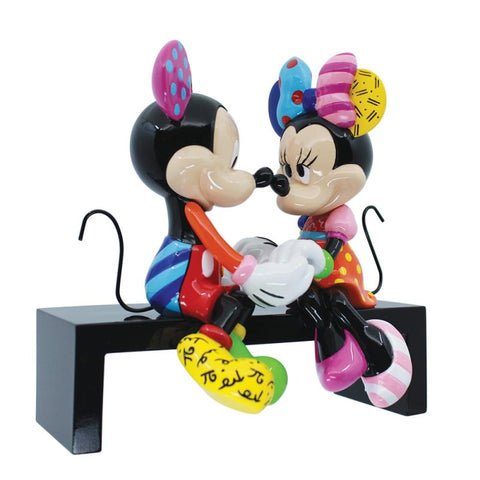 Figurine en résine Enesco Disney Britto Mickey et Minnie Mouse 9x17xH16 cm