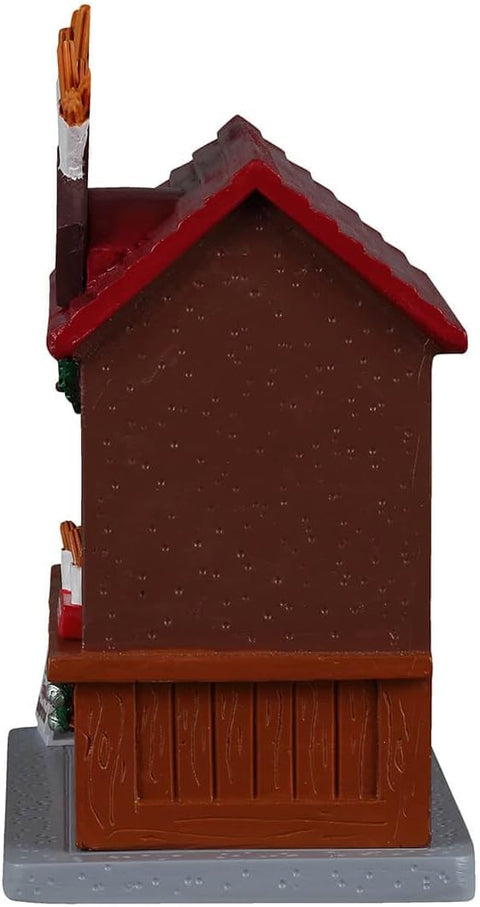 LEMAX Edificio Negozio "Churros" in resina H13.2x11.3x7.2 cm
