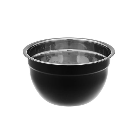Estia Home Ciotola in acciaio inox nero opaco D18xH9 cm
