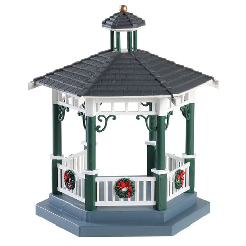 LEMAX Edificio in plastica "Victorian Park Gazebo" H16.5×14.5×14.5 cm