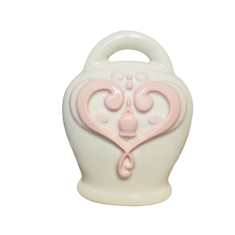 SHARON Ivory porcelain bell made in Italy H11xD8.5 cm