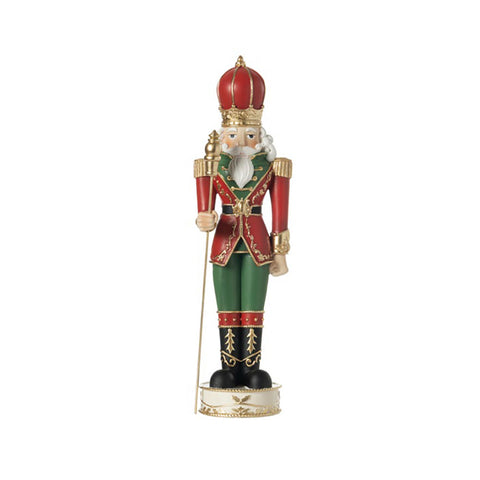 Nacchi's Art Nutcracker figurine Christmas decoration resin 11x10.5xH40 cm