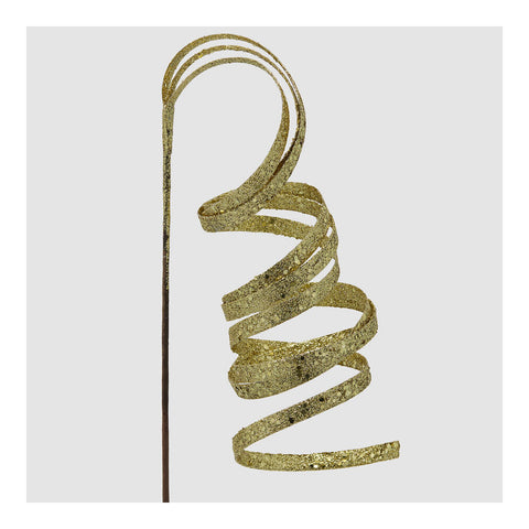 EDG Glitter Christmas decoration gold garland branch H85 cm