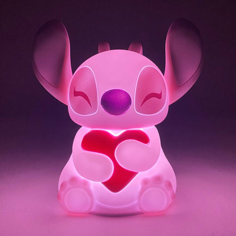 Enesco Disney Lampada Touch Angel in silicone con cuore H15.5 cm