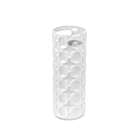 Fade White Metal Umbrella Stand "Rain" D20xH55 cm