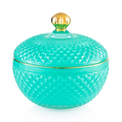 Emò Italia Candle in green jar "Medina" Made in Italy D12x11 cm