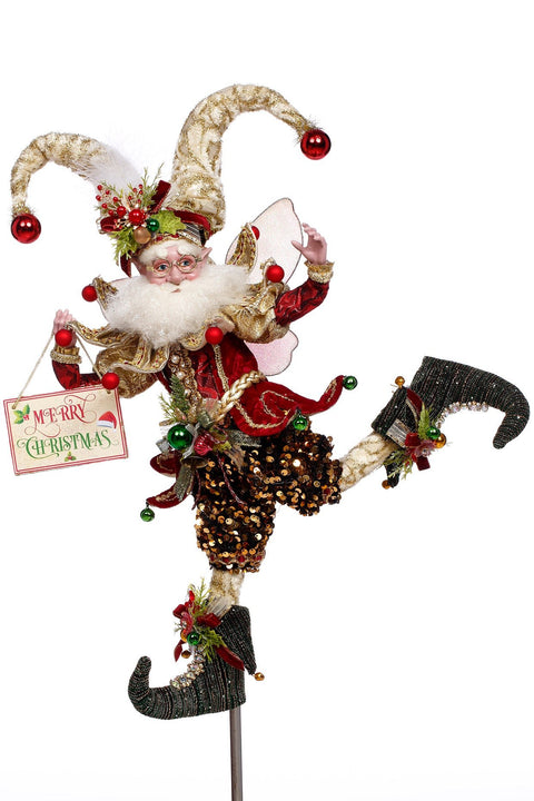 GOODWILL Mark Roberts Fata "Christmas Party Fairy Doll" medio H40 cm