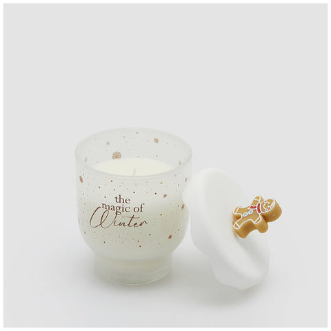 Bougie EDG Enzo De Gasperi « Snowy » D9xH10 cm 3 variantes (1 unité)