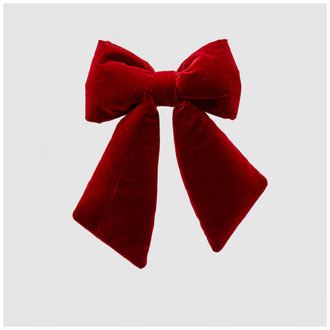 Nœud effet velours EDG Enzo De Gasperi L27xH38 cm 3 variantes (1 unité)